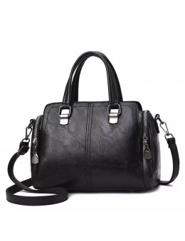 Женская кожаная сумка 8811-11 BLACK